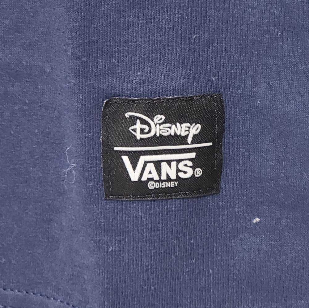 Disney VANS - KIDS Navy Blue Magic Kingdom T-Shirt - WDW 50th - Size M - NWT - Picture 4 of 7